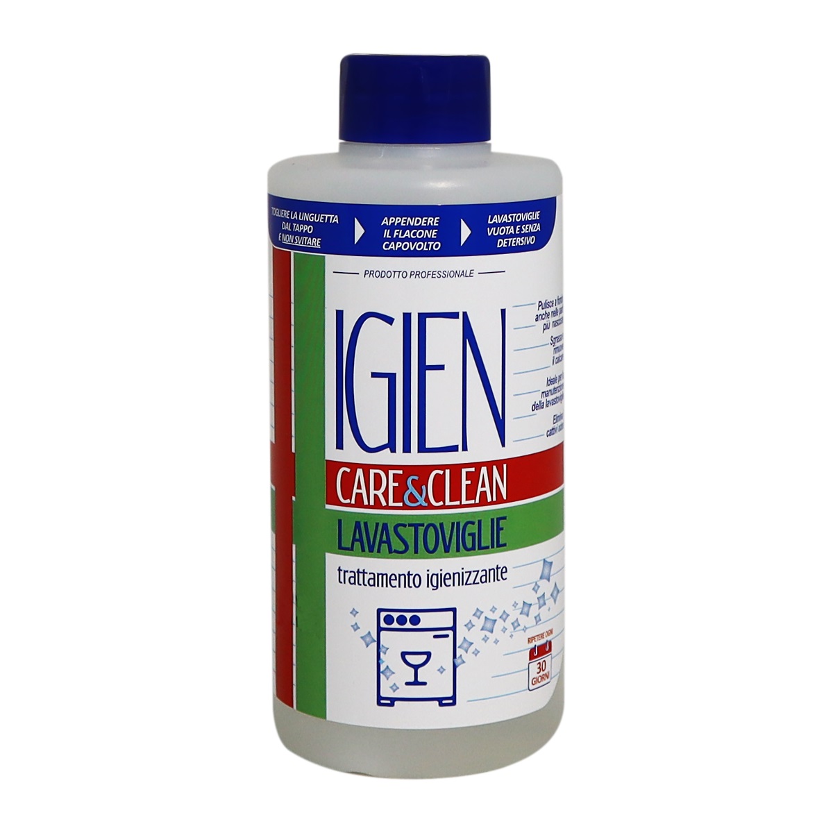 IGIEN CARE&CLEAN DISHWASHER καθαρίζει σχολαστικά το πλυντήριο πιάτων,